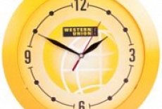 Настенные часы с логотипом