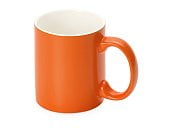 Матовая кружка Марко базовой формы, цветная снаружи, белая внутри