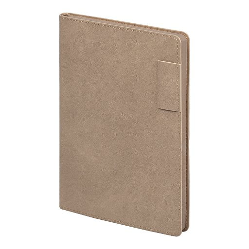 Ежедневник Flexy Tenero Suede A5, недатированный, в гибкой обложке с петлей для ручки