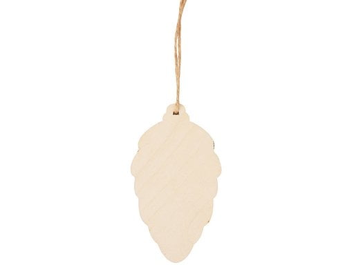 Деревянная подвеска на елку «Cedar»