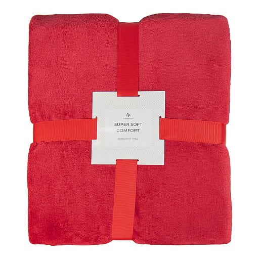 Плед мягкий флисовый Super Soft  Comfort Travel, 125*170 см