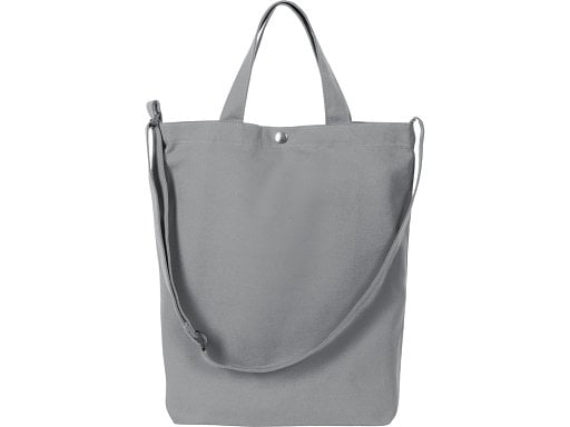 Сумка Helfer из хлопка на кнопке с регулирующейся лямкой