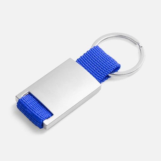 Брелок Inlet с тканевой вставкой