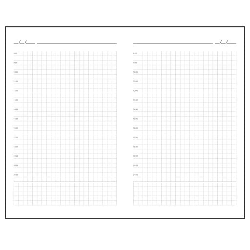 Ежедневник недатированный SIMPLY FLEX, А5, в клетку