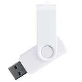 Флеш накопитель USB 2.0 Twister Assembly 16GB, пластик Софт Тач/металл