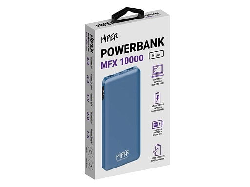 Портативный внешний аккумулятор MFX 10000