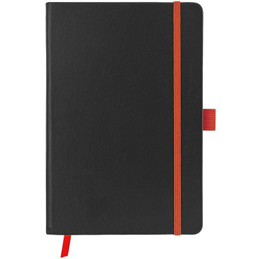 Блокнот ColorNote Black, твердая обложка A5, 80 листов