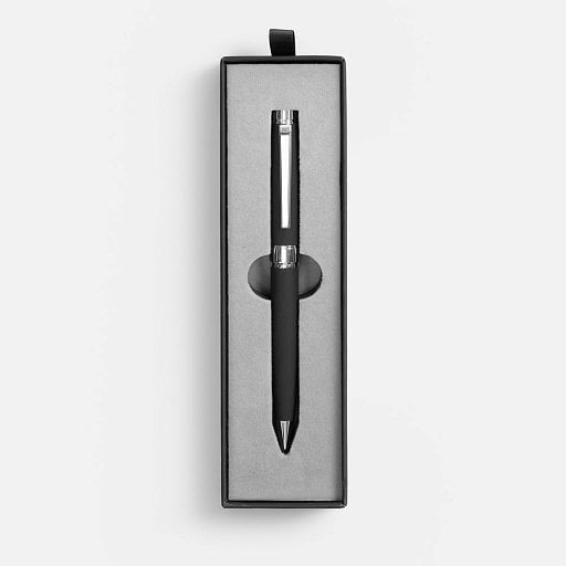 Ручка шариковая Broad Ring Soft Touch в футляре