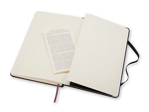 Записная книжка Moleskine Classic (в линейку) в твердой обложке, Pocket (9x14см)