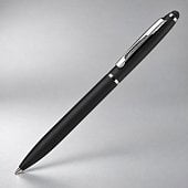 Ручка металлическая шариковая Глори Софт soft-touch