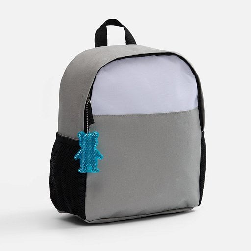 Пешеходный светоотражатель с цепочкой Мишка