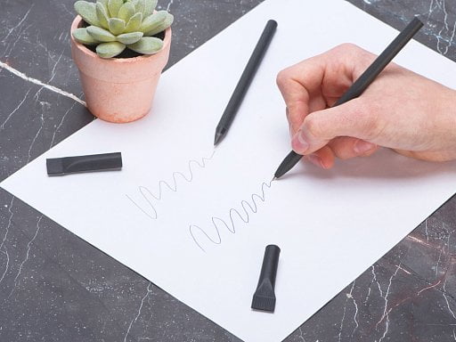 Набор из ручки и вечного карандаша из переработанной бумаги Recycled Duo