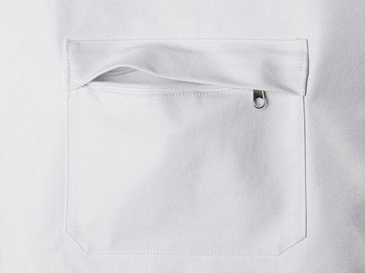 Сумка на молнии Zipper из хлопка 280 г/м2 c карманом на молнии спереди