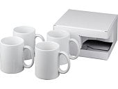 Набор из 4 керамических кружек