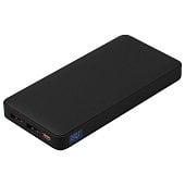 Внешний аккумулятор (powerbank) WeCharge Soft Touch, 10 000 mAH, Power Delivery (PD) 25.5W, c цифровым дисплеем для контроля заряда