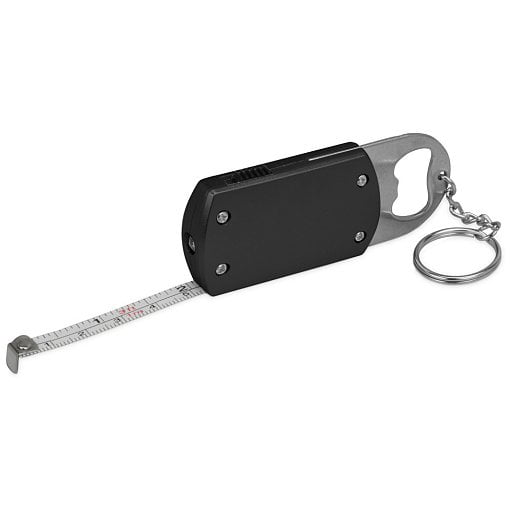Брелок-открывашка с фонариком и рулеткой, 1 м, Tools Opener