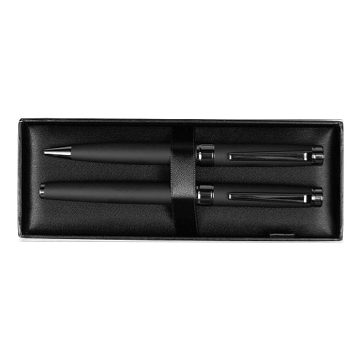 Набор ручек Diplomat Solution (ручка шариковая, роллер) в подарочной коробке Emotion