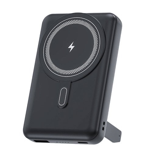 Магнитный внешний аккумулятор Axion с беспроводной зарядкой (15W), 10000 Mah