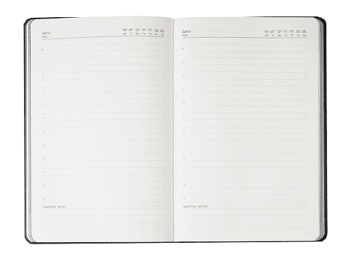 Ежедневник City Nebraska Tennessee A5, недатированный