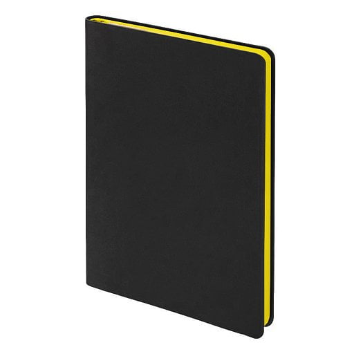 Ежедневник Flexy Latte Soft Touch Black Edition Color А5, недатированный, в гибкой обложке