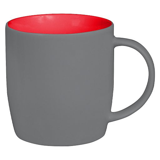 Кружка фарфоровая Casa Grande Lupin Soft, софт тач, 400 мл