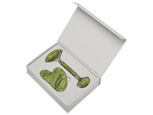 Сет роллер и гуаша Rituals из нефрита