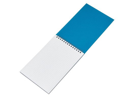Блокнот на пружине в пластиковой обложке А5