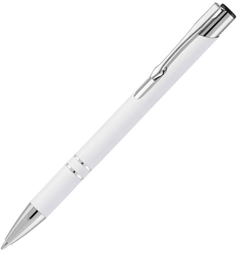Ручка шариковая Legend Soft Touch Mirror Silver Requis