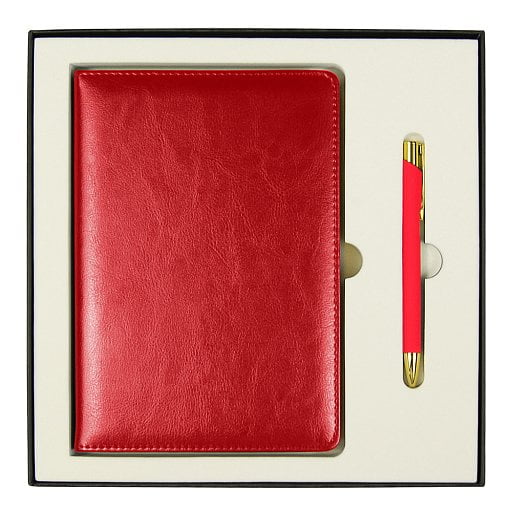 Набор подарочный Solution Duo (ежедневник City Nebraska, ручка Legend Soft Touch Mirror Gold)