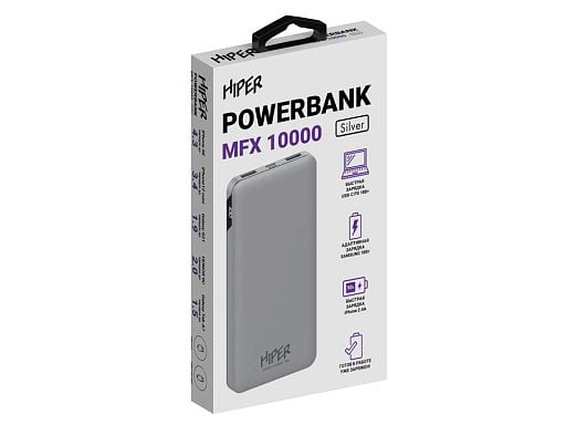 Портативный внешний аккумулятор MFX 10000