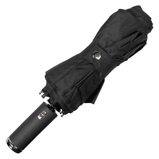 Зонт складной автоматический Forest Lotus Flashlight, диаметр 100 см, радиус 23 дюйма, 9 панелей, в подарочной коробке