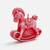 Свеча фигурная Лошадка-качалка