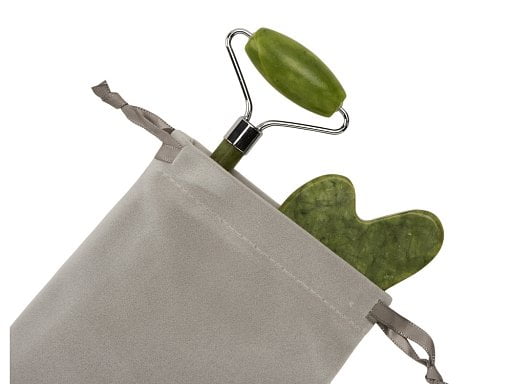 Сет роллер и гуаша Rituals из нефрита