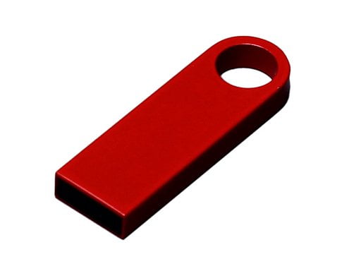 USB 2.0-флешка с мини чипом и круглым отверстием