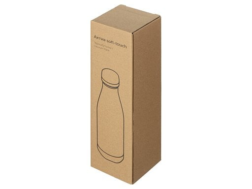 Термобутылка Актив Soft Touch, 500 мл