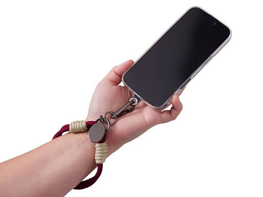 Брелок-браслет Bohemian c тканевым держателем для телефона