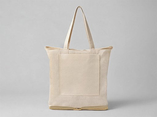 Складная сумка Jute из джута и хлопка