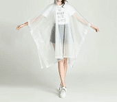 Дождевик пончо Budget туристический один размер