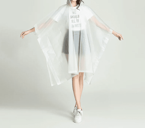 Дождевик пончо Budget туристический один размер