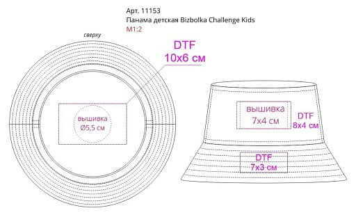 Панама детская Bizbolka Challenge Kids