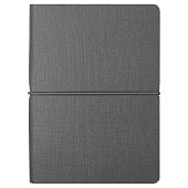 Блокнот А6 Van Diemen, со стикерами, в гибкой обложке c резинкой в линейку