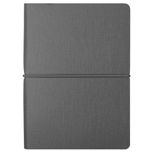 Блокнот А6 Van Diemen, со стикерами, в гибкой обложке c резинкой в линейку