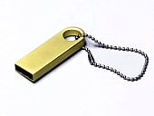 USB 2.0-флешка с мини чипом и круглым отверстием