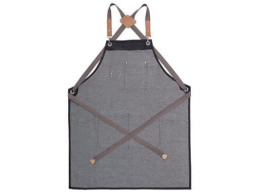 Джинсовый фартук с карманами Fry