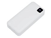 Внешний аккумулятор со встроенными кабелями Фрэйм Про, быстрая зарядка, 20000мач