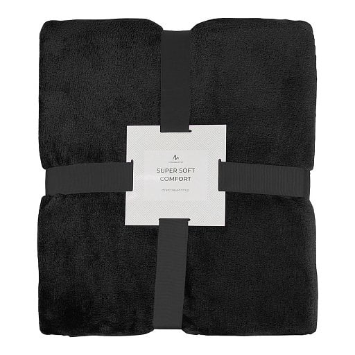 Плед мягкий флисовый Super Soft Comfort Travel, 125*170 см