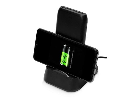 Портативное беспроводное зарядное устройство с док-станцией Uniq, 10000 mah