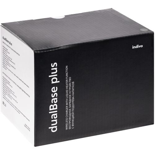 Кружка с подогревом и беспроводной зарядкой dualBase plus