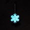 Пешеходный светоотражатель с цепочкой Снежинка