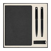 Набор подарочный Solution Prestige Quardo (ежедневник, флешка, шариковая ручка, ручка роллер)